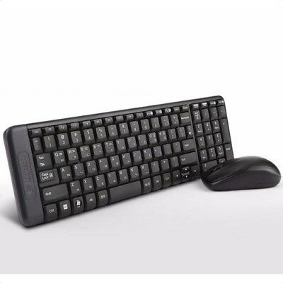 Logitech MK220 Wireless Combo Compact Keyboard and Mouse Set