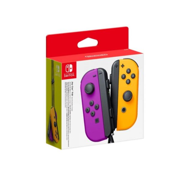 Nintendo Joy-Con Pair (Neon Purple/Neon Orange)