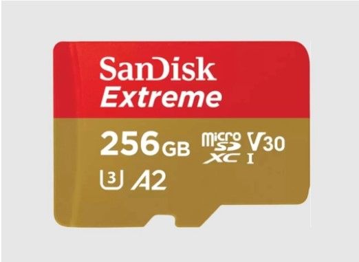 Sandisk FC Extreme microSD 256GB & SD AD 160MB