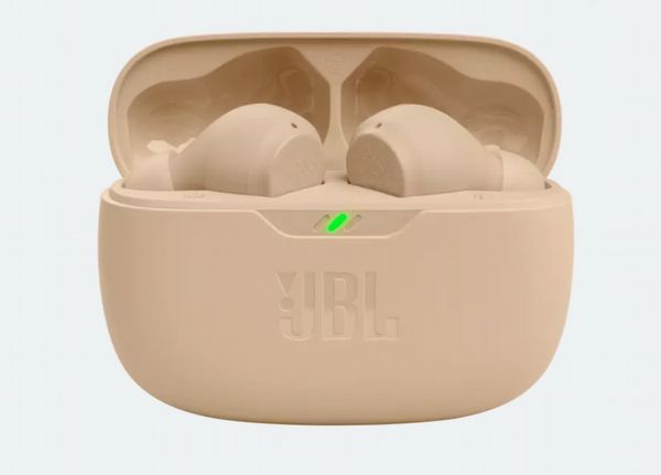 JBL Wave Beam Headphones - Beige