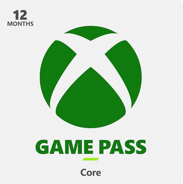 Xbox Game Pass Core - 12 Month Membership  Digital Download