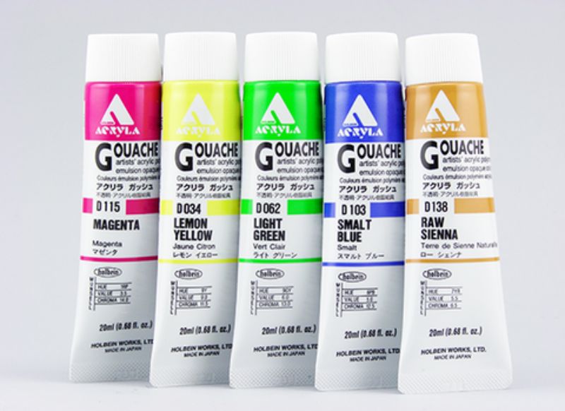 Holbein: Acryla Gouache: 20ml