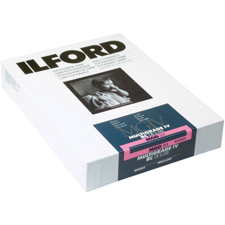 Ilford MGRC B&W Photo Paper Glossy 9.5x12 - Pack of 50 Sheets