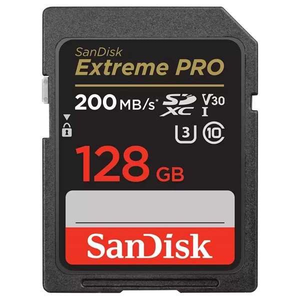 SanDisk Extreme Pro SDXC 128GB UHS-1 200MB/s