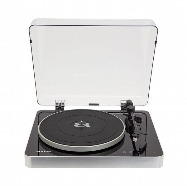 Aiwa APX-790 - Premium Belt Drive Turntable, White