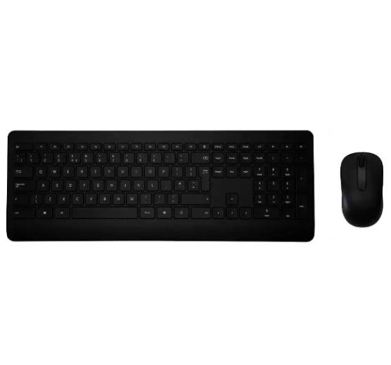 Microsoft Wireless Keyboard and Mouse 900 QWERTY Black