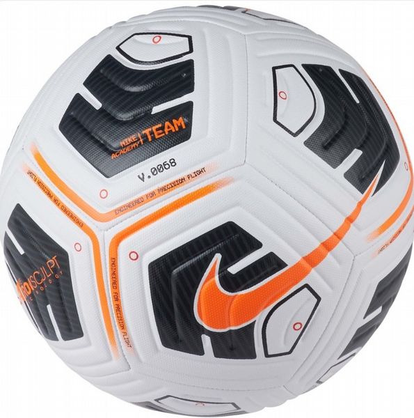 Nike Academy Team Football (White/Orange, 5)