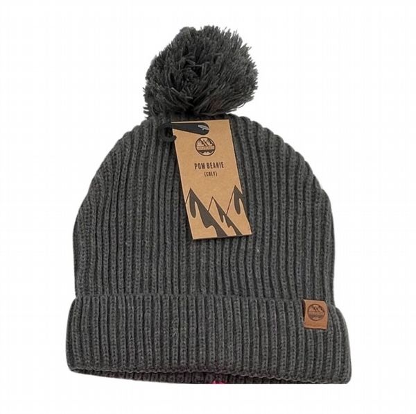 Six Peaks Pom Beanie (Grey)